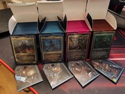 MTG Warhammer 40000 cztery talie + tokeny. Cały zestaw.