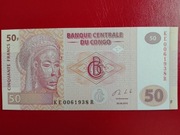 Kongo 50 Franków 2013r. P-97b UNC