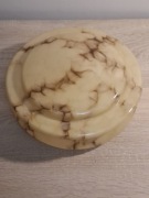 Klosz marmurkowy Art Deco lampa wisząca ,żyrandol