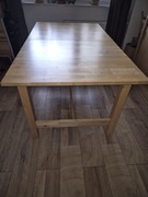 Duży stół IKEA NORDEN, rozkładany, używany 155 / 210x90 cm