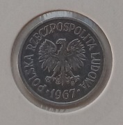 10 GROSZY 1967 - HOLDER