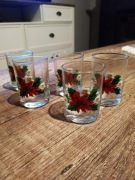 Kieliszki, PRL, 25ml, Vintage , 5 sztuk 