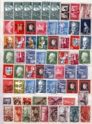 Niemcy, SAARLAND, SAARGEBIET, SAAR, serie, luzaki, czyste i kasowane