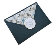 Świąteczna koperta pudełko folder na zdjęcia Boże Narodzenie 15 x 23 cm