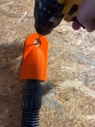 Adapter do odsysania pyłu podczas wiercenia – rura Ø35 mm