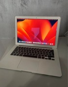 Apple MacBook Air 13” i5/250GB SSD/macOS Ventura + zasilacz super stan