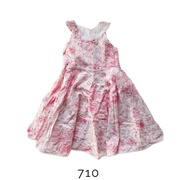 Sukienka w kwiaty na guziki Lily Rio 4lat 104cm