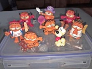 Figurki Garfield Bully zestaw lata 80te