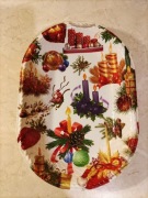 Nowa owalna taca Boże Narodzenie, Święta