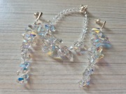 Srebrna biżuteria ślubna/wieczorowa