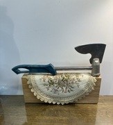 tłuczek do mięsa siekierka stara solidny, rączka z tworzywa