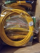 Patchcord światłowodowy jednomodowy duplex SC/APC - LC/PC 10 m