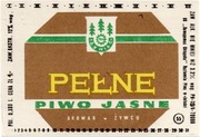 etykieta piwna - browar Żywiec