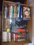 PlayStation 3 Slim + DUŻY ZESTAW gier PS2 PS3 + pady + SingStar – komplet