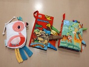 Książeczki sensoryczne 3szt