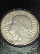 Moneta 2 złote Głowa Kobiety 1933r. W, stan: 1, połysk