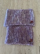 Opaski komplet Handmade mama córka różowe