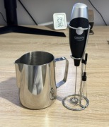 Dzbanek do spieniania mleka 580 ml ORION stal nierdzewna + spieniacz CAMRY