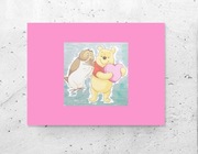 Kubuś Puchatek i Sowa obrazek A4, Kubuś Puchatek I Przyjaciele plakat 21x30