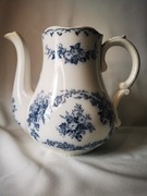 Antyczny ceramiczny dzban, dzbanek z początku XXw, Sarreguemines, Francja