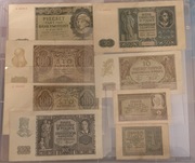 Zestaw Banknotów GG Młynarki 1-500 zł GÓRAL  Kolekcja