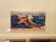 Mauretania  1962  Mi  VI typ 1 bez ramki ptaki pozycja idealna