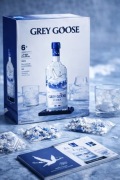 Model kolekcjonerski – Butelka Grey Goose – dekoracja klocki konstrukcyjne