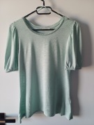 Orsay, Miętowa bluzka damska założona tylko raz, rozmiar S