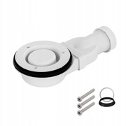 SYFON BRODZIKOWY NISKI 90 mm CZYSZCZONY OD GÓRY ODPŁYW 40 mm