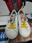 Buty dziecięce H&M 1272993001 tom & jerry  tom i jerry białe - rozmiar 26
