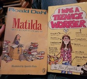 Matilda Roald Dahl i I was a teenage worrier Ros Asquith