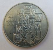 NRD 10 marek, 1989. 40 lat DDR