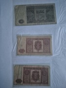 Banknoty 1 zł i 5 zł z 1946