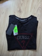 Guess koszulka  cyrkonie t shirt S