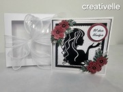 Kartka na Urodziny w pudełku ręcznie robiona personalizowana