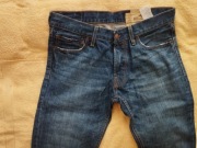 Spodnie jeans Hollister 32/32 abercrombie