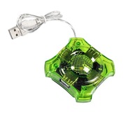 Hub USB 2.0 4-porty ESPERANZA STAR Zielony