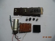 Magnetofon ZK-140 płytka bezpiecznikowa gałki radiator