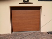 Brama garażowa  250*212,5 kolor zloty dab