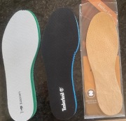 Zestaw wkladek do butow lacoste, timberland nowe 4 komplety