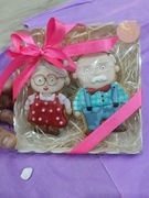 Ciastko miodowe lukrowane Dziadek na Dzień Babci i Dziadka 