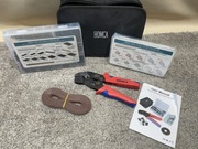 Zaciskarka Homca SN-USB 0,14-1 mm² AWG26-17 + Zestaw złączy