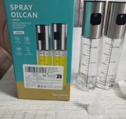 OIL SPRAY BOTLLE ZESTAW 2 BUTELEK 100 ML DO OLEJU , OCTU 