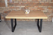 STÓŁ ROZKŁADANY DO SALONU LOFT  DĄB CRAFT