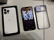 Telefon IPhone 13 Pro Max 256GB 95% Bateria Srebrny Silver Idealny!