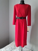 NOWA czerwona sukienka r. XL/ 42 Jessica Howard Vintage