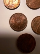 N131-STARA MONETA PÓL PENSA 1979 ROKU-6 SZTUK