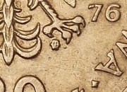 20 złotych 1976 r.  NOWOTKO... Wariant "A" 