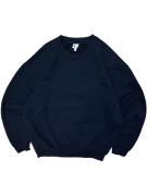 Granatowa bluza Gildan Retro 80s vintage adidas nike 90s boxy