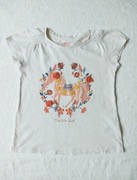 C&A koszulka bluzka jednorożec r. 128